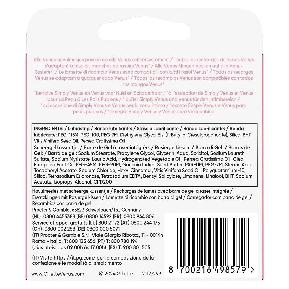 Gillette Venus, Comfortglide Spa Breeze, Rasierklingen, 1x4 St., neu&ovp