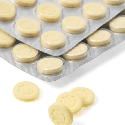 Mivolis D3 vitamīns bērniem, košļājamās tabletes, 60 tabletes, 51 g, jaunas un aizzīmogotas
