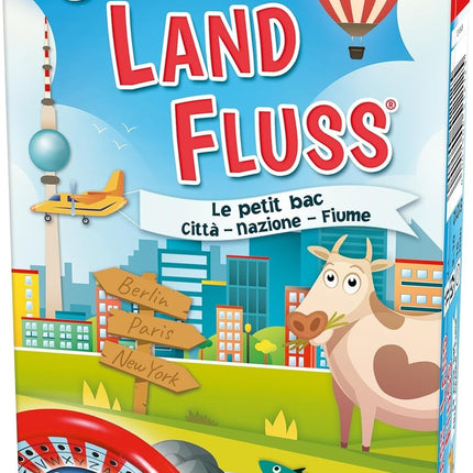 Schmidt Spiele, Stadt-Land-Fluss, Mitbringspiel in Metalldose, Reisespiel, neu