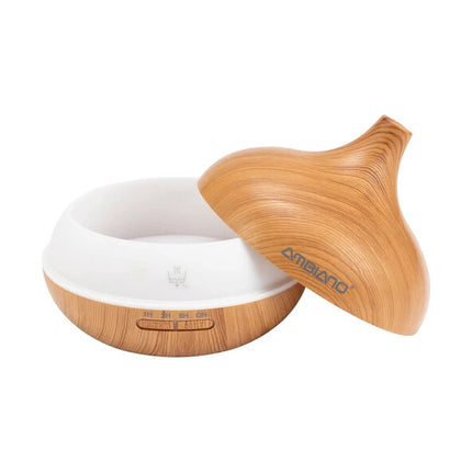 AMBIANO ultraskaņas aromdifuzors, LED apgaismojums, taimeris, jauns un noslēgts