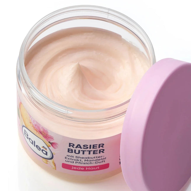 Balea skūšanās sviests ar persiku aromātu, 150 ml, jauns un iepakots iepakojumā