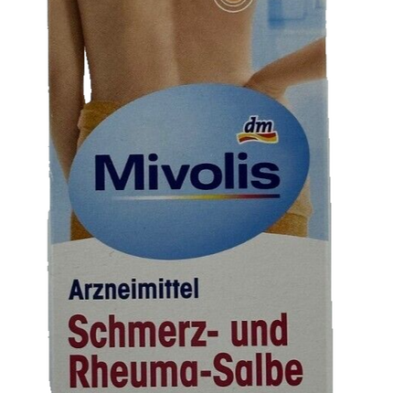 MIVOLIS ziede pret sāpēm un reimatismu, intensīva, sāpes remdējoša, sildoša, 100 ml, jauna