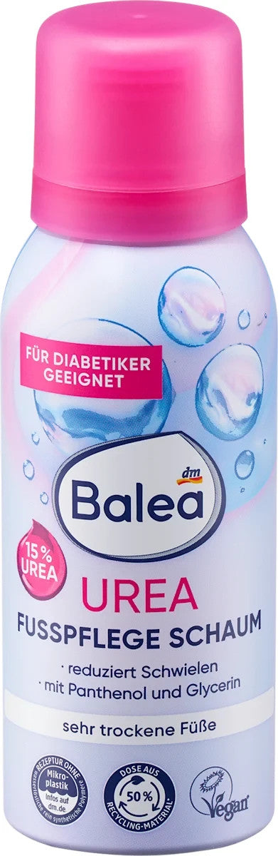 Balea Fußpflegeschaum Urea, 100 ml, neu&ovp