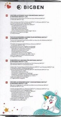 BIGBEN ZUBEHÖRPACK UNICORN Gaming Zubehör, Mehrfarbig