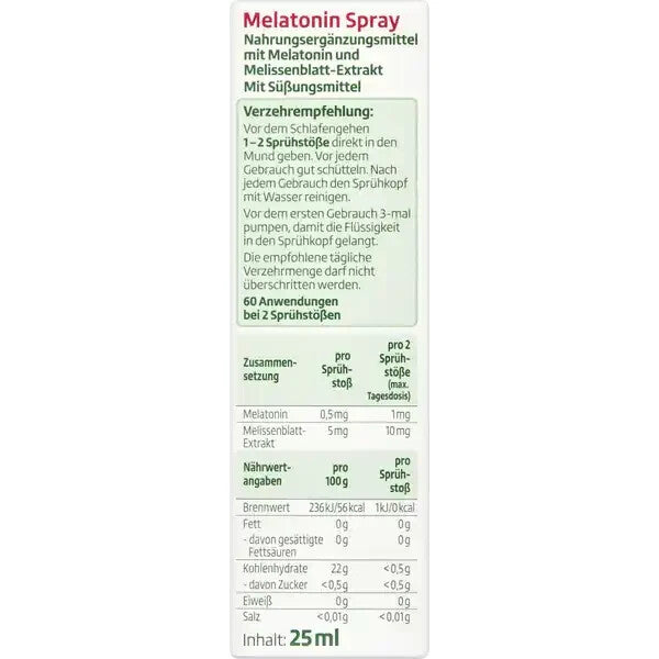 Altapharma Spray, hilft die Einschlafzeit zu verkürzen, 25 ml, Neu&OVP