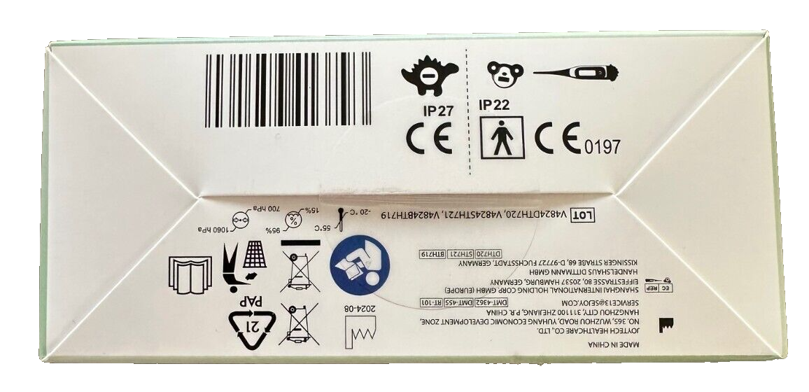 Curamed Kinder Thermometer Set, 3 teilig, mit Aufbewahrungstasche, neu&ovp