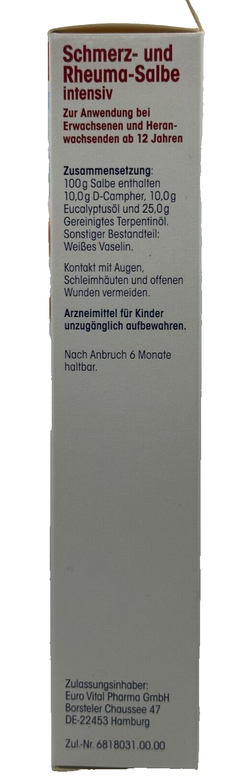 MIVOLIS Schmerz- und Rheuma-Salbe intensiv, schmerzlindernd, wärmend, 100ml, Neu