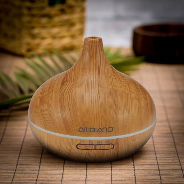 AMBIANO Ultraschall-Aroma-Diffusor, LED Beleuchtung, Timer, neu&ovp