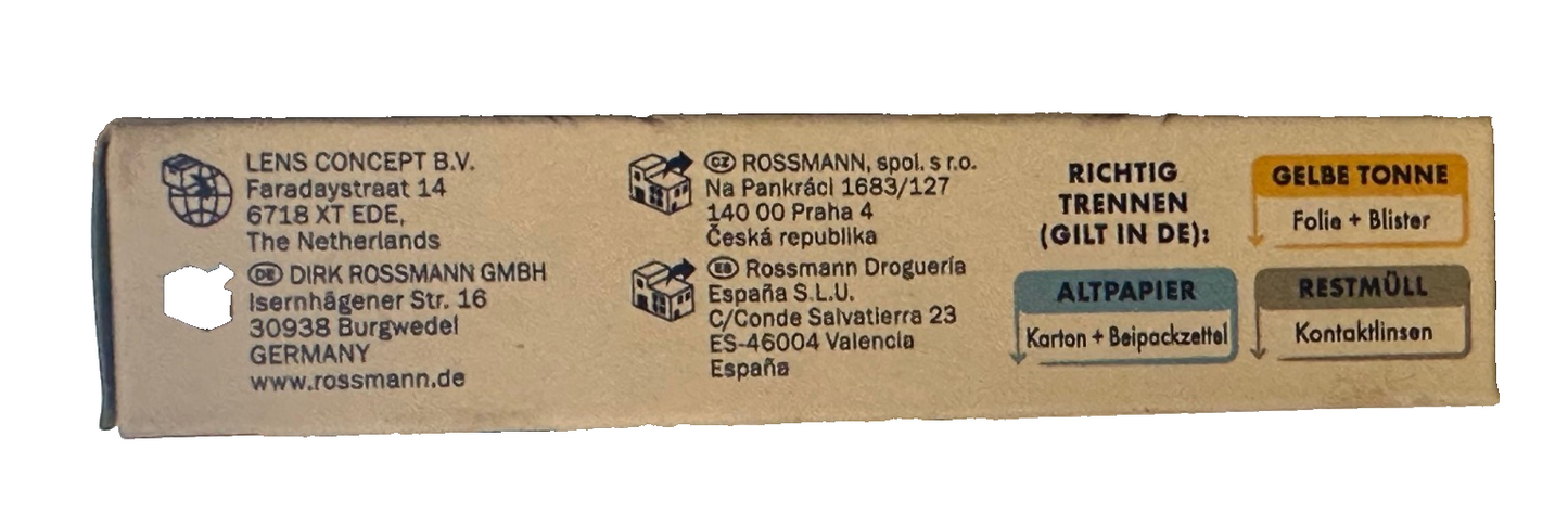 BestView Premium, weiche Monatslinse, Silikon Hydrogel, -1,50, neu&ovp