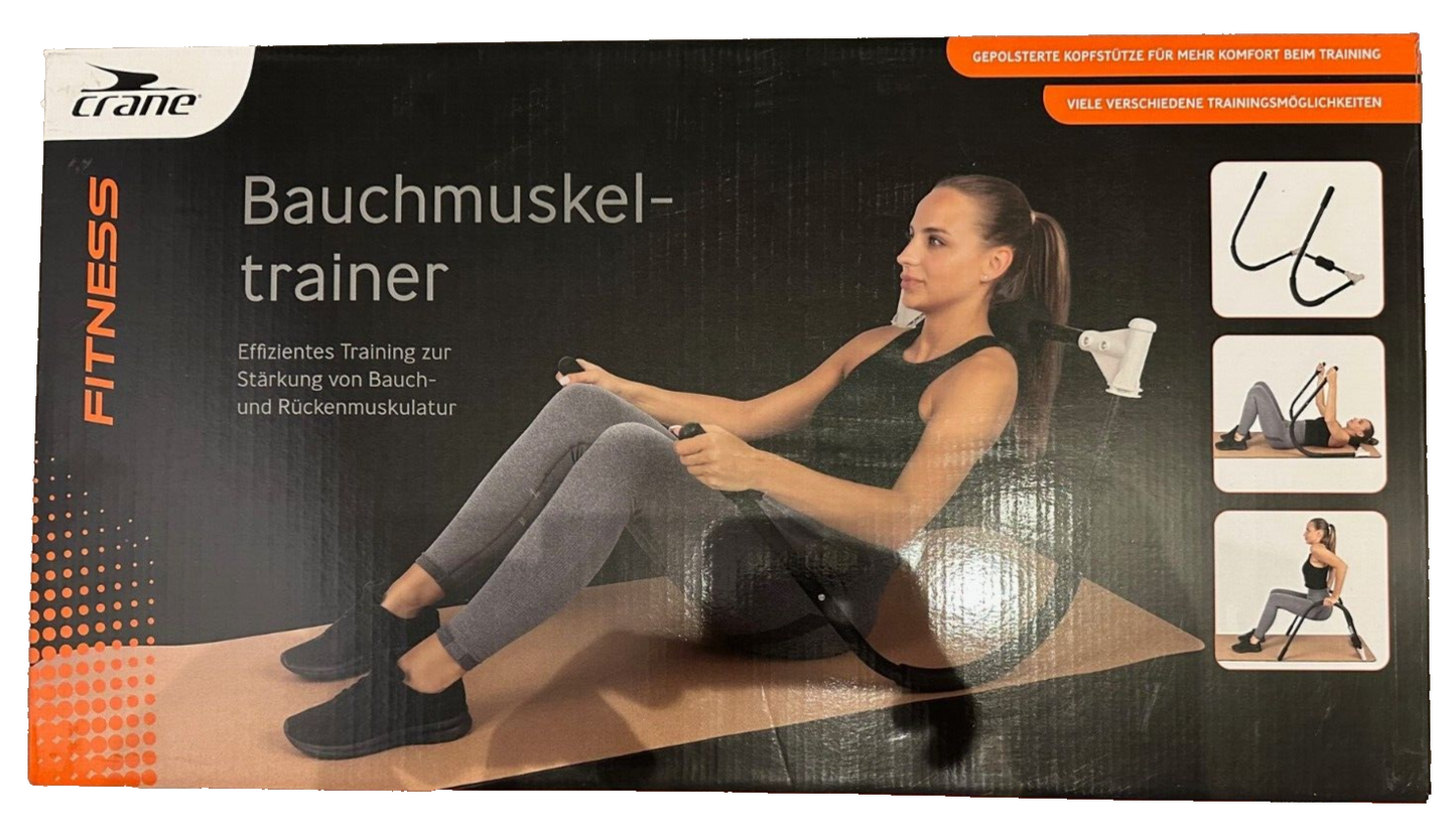 Crane Fitness Bauchmuskeltrainer, neu&ovp