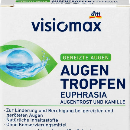 VISIOMAX Euphrasia Augentropfen, 6 ml (1x15 St.), neu&ovp