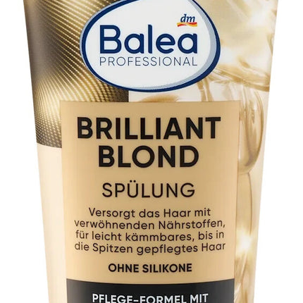 Balea PROFESSIONAL kondicionieris Brilliant Blond, 200 ml, jauns un aktīvs