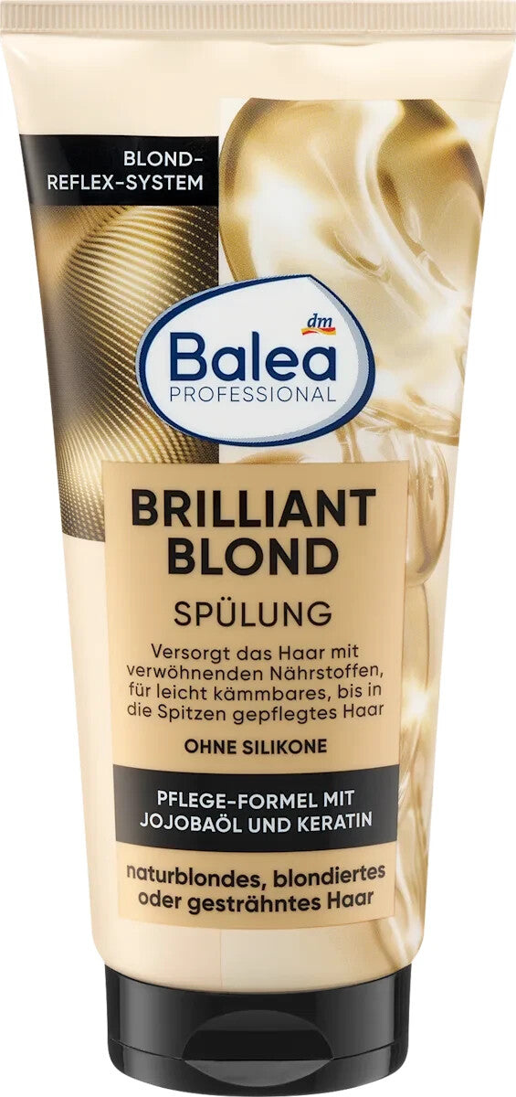Balea PROFESSIONAL kondicionieris Brilliant Blond, 200 ml, jauns un aktīvs