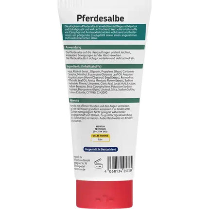 Altapharma zirgu ziede, 200 ml, jauna un aizzīmogota