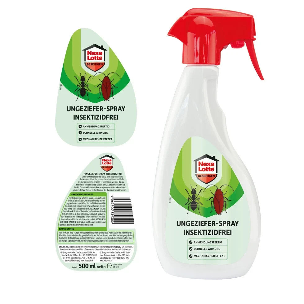 Nexa Lotte Ungezieferspray insektizidfrei, 1x500 ml, neu&ovp
