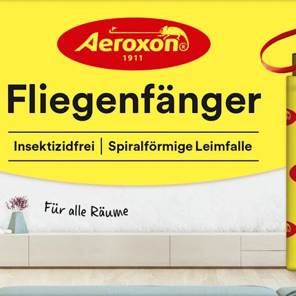 Aeroxon Fliegenfänger, 1x4 St, Giftfrei und Geruchslos, 1x4 St, neu&ovp
