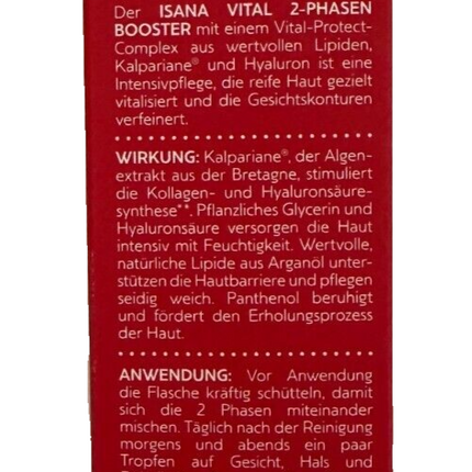 ISANA 2-Phasen Booster Vital-Protect Complex, Serum, 30ml, neu&ovp