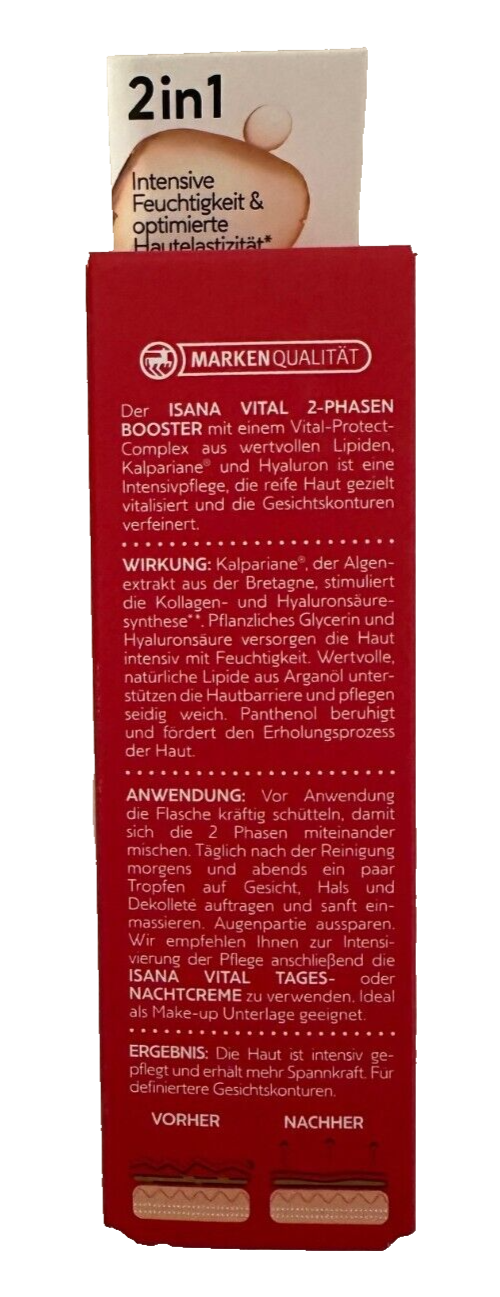ISANA 2-Phasen Booster Vital-Protect Complex, Serum, 30ml, neu&ovp