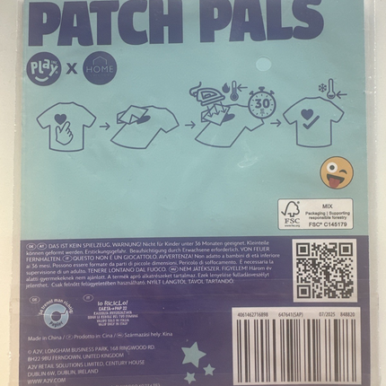 Patch Pals، زخارف تُكوى، رقعة تُكوى، رقعة تُخاط، مجموعة من قطعتين، جديدة
