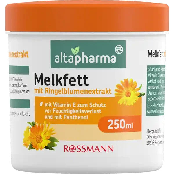 Altapharma Melkfett mit Ringelblumenextrakt, 250ml, neu&ovp