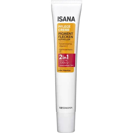 ISANA pigmenta plankumu balināšanas krēms, visiem ādas tipiem. 50ml, jauns un iesaiņots tirgū.