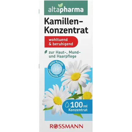 Altapharma Kamillenkonzentrat, zur Haut-Mund-Haarpflege, 100ml, neu&ovp