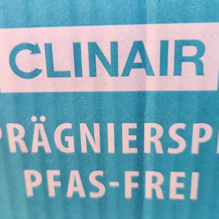 Clinair Professional hidroizolācijas aerosols, visiem tekstilizstrādājumiem un ādai, 400 ml, jauns