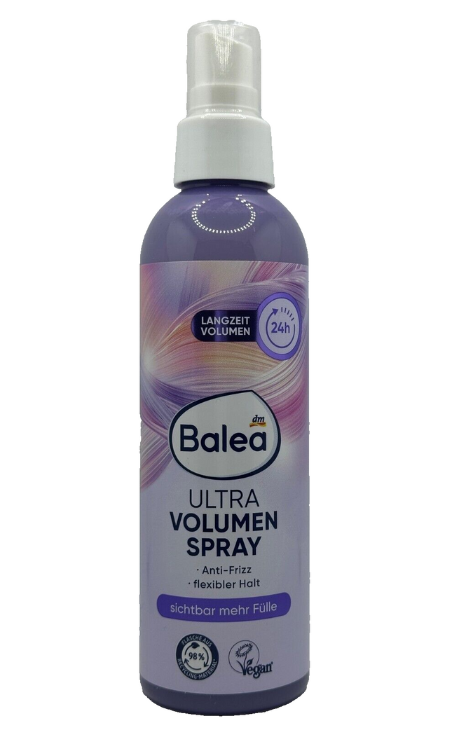 Balea Ultra Volume Spray, apjomam, pret spurošanos, 200 ml, Jauns