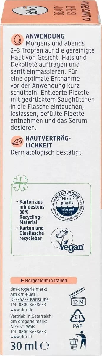 Balea Beauty Expert Calming Serum , 1x30 ml, meu&ovp