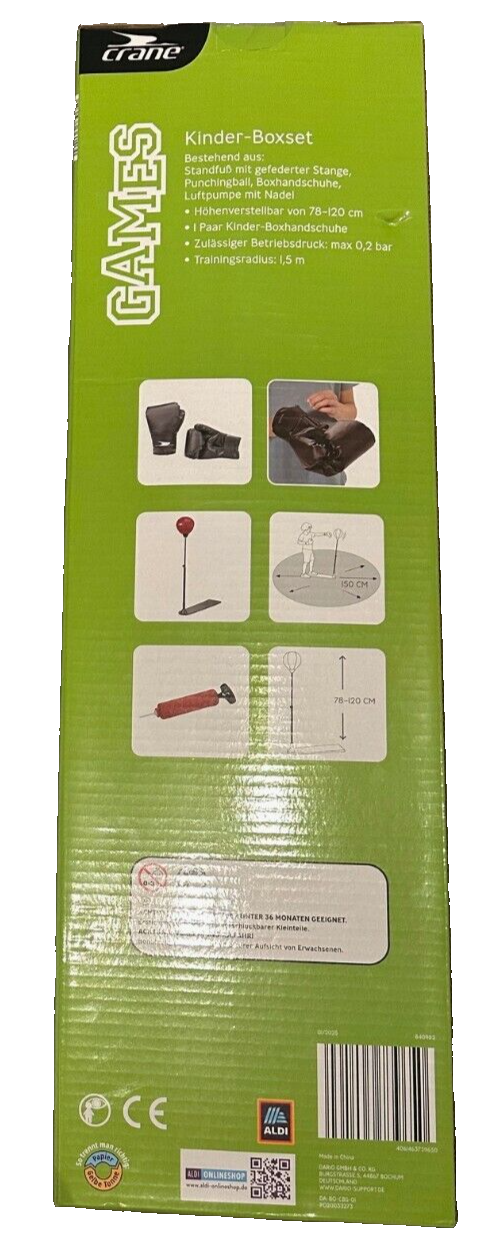 Crane Games Box Set für Kinder, 78-120cm, Spiel- und Sportspaß, neu&ovp