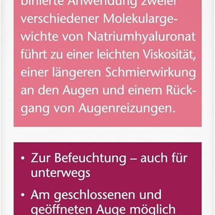 DOPPELHERZ acu aerosols ar hialuronskābi svaigs, 1x10ml, jauns un noslēgts