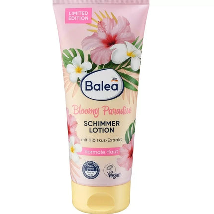 Balea Bloomy Paradise mirdzošais losjons, 200 ml, jauns