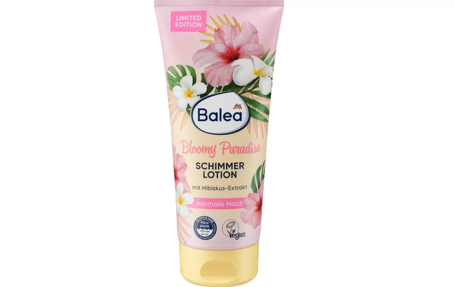 Balea Bloomy Paradise mirdzošais losjons, 200 ml, jauns
