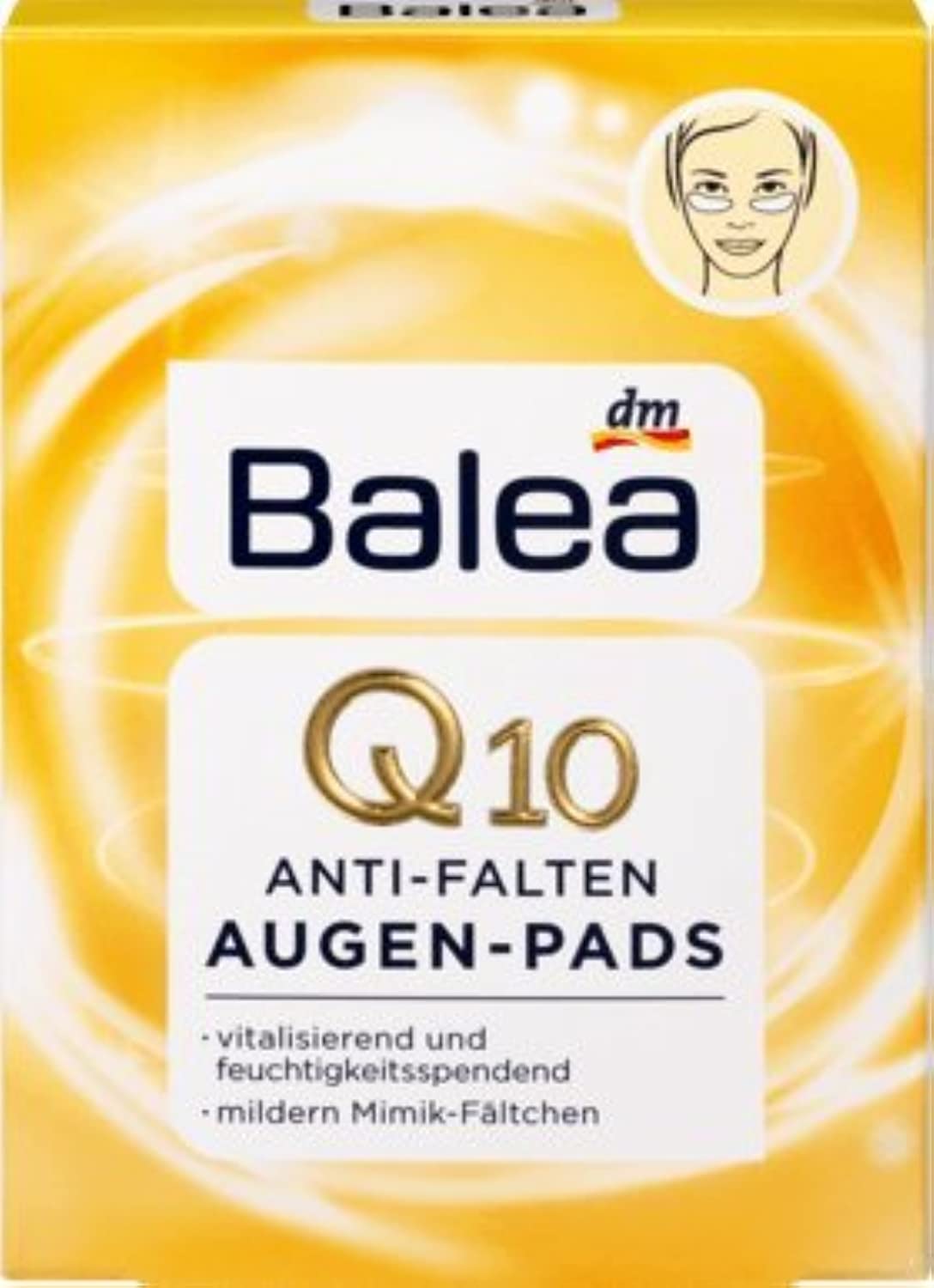 Balea Q10 Anti-Falten Augen Pads, 1 x 12 St