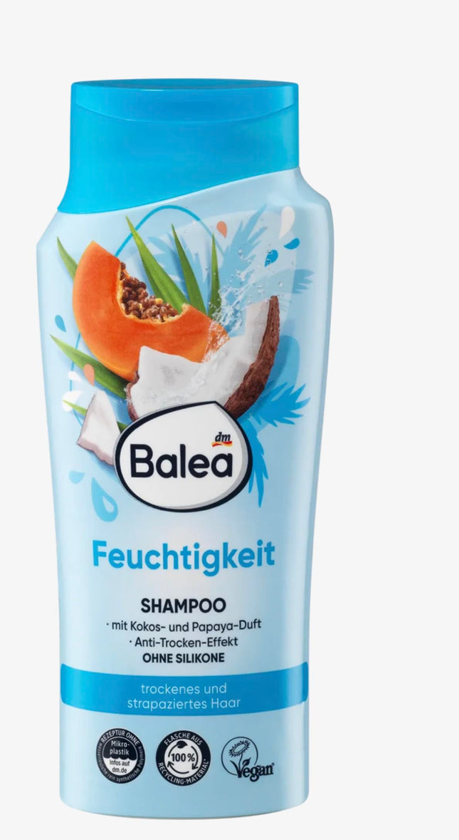 Balea Feuchtigkeit Shampoo und Spülung, 300ml