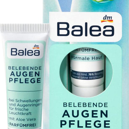 Augencreme belebend | mit Aloe Vera und Hydrokomplex | spendet der empfindlichen Haut um Ihre Augen intensiv und pflegt sie sanft| 15ml