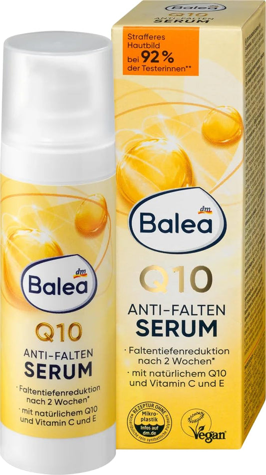 Anti-Falten-Serum Q10 Hautstraffung Vollsynthetisch unter dermatologischer Aufsicht zugelassen, 30 ml