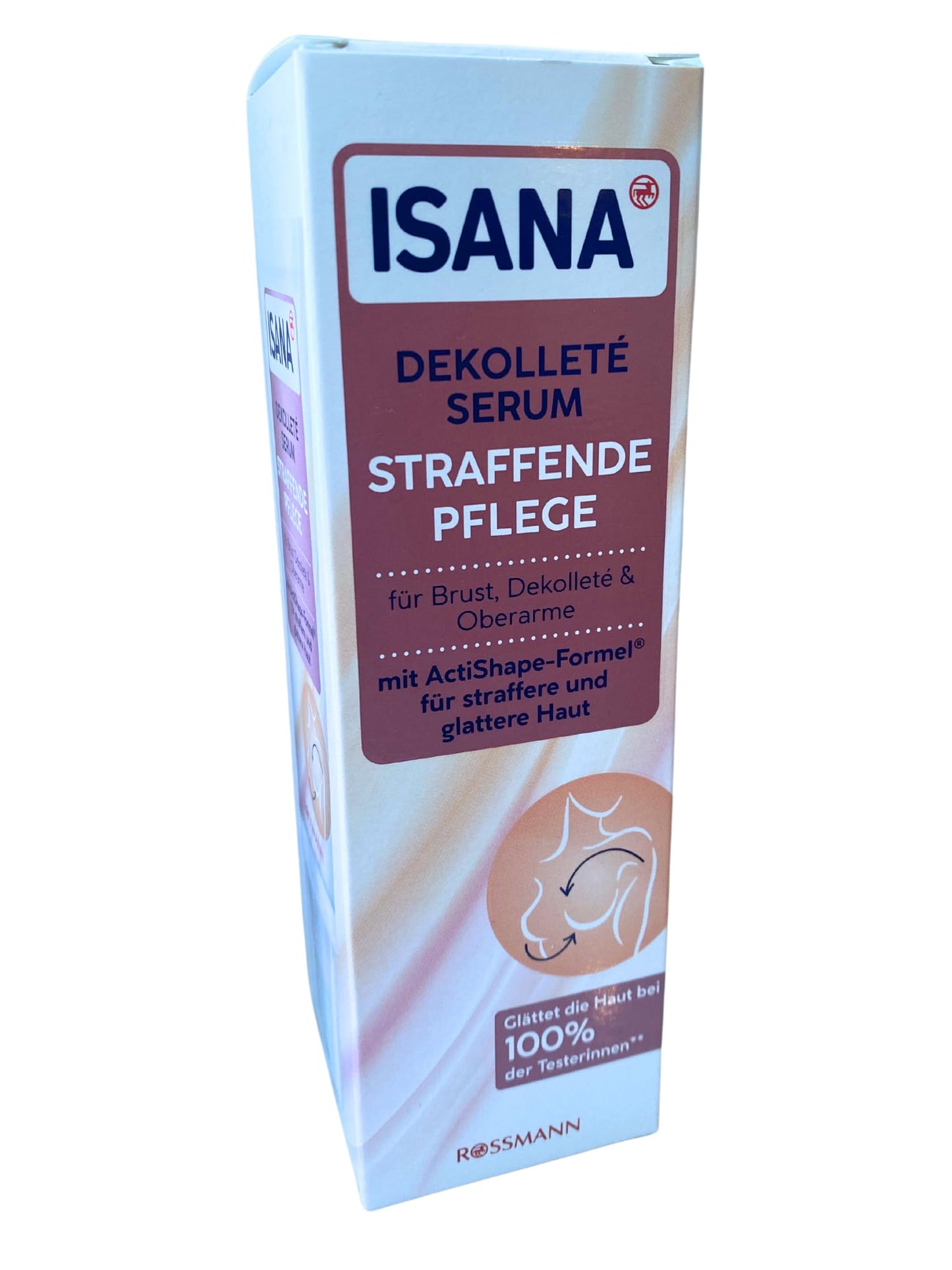 Glättendes Dekollete Serum - Für Brust, Dekolleté & Oberarme - Straffende Pflege - Für straffere und glattere Haut, 75ml