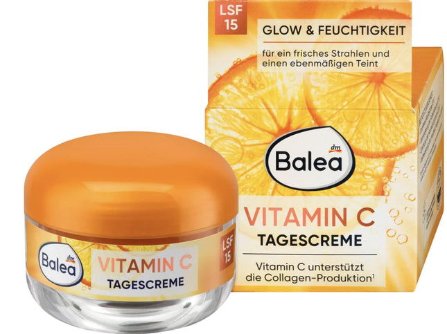 Balea sejas krēms ar C vitamīnu SPF 15, 50 ml