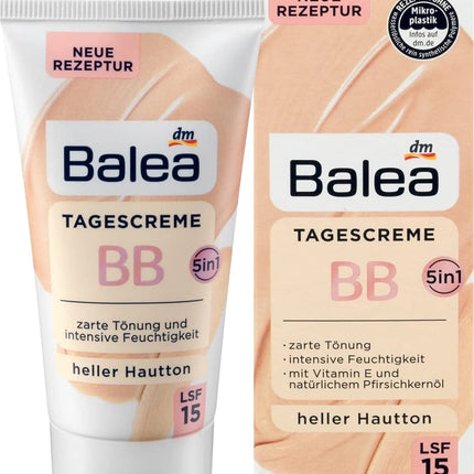 Balea Getönte Tagescreme BB Heller Hautton, 50 ml