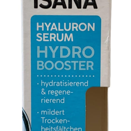 ISANA Hydro Booster Hyaluron Serum für die feuchtigkeitsarme Haut 30ml