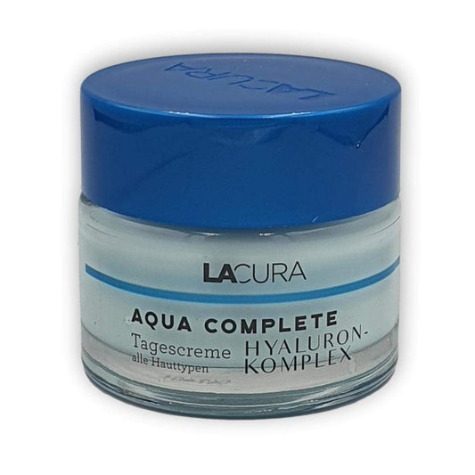 Lacura AQUA COMPLETE hialuronskābes kompleksa dienas krēms visiem ādas tipiem 50ml