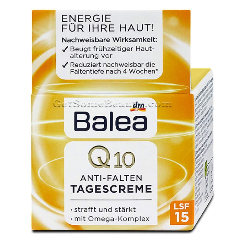Balea Tagespflege Q10 Anti-Falten Tagescreme, 50 ml