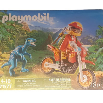 PLAYMOBIL 71577 Motokrosa motocikls ar Raptor