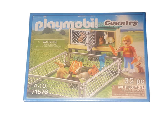 PLAYMOBIL Lauku trušu būris ar āra skrejceļu, 71576