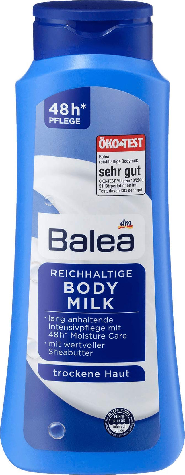Balea Körperlotion reichhaltige Bodymilk, 1 x 400 ml