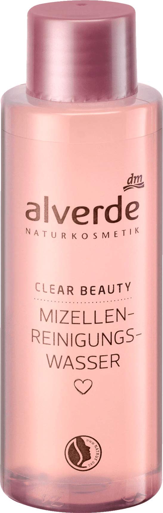 Mizellen-Reinigungswasser - NATURKOSMETIK - Klärt und reinigt die Haut auf sanfte Weise - Mit Hamamelis-Wasser und Trauben-Extrakt - 100 ml