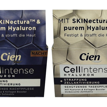 Cien Cellintense Hyaluron SET, 1x Tages-und 1x Nachtcreme (2x50 ml)