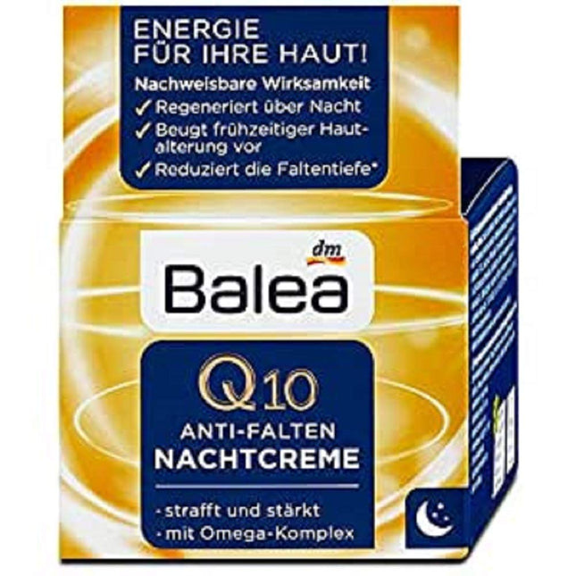 Balea nakts krēms Q10 pretgrumbu, 50 ml