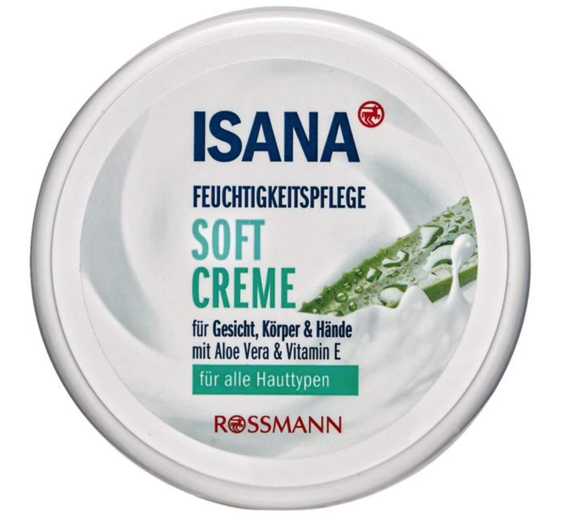 Körpercreme - Feuchtigkeitspflege - Softcreme für Gesicht, Körper und Hände - Mit Aloe Vera & Vitamin E - 200 ml